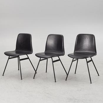 Asger Soelberg, stolar, 3 st, "Steel Copilot Chair", dk3.