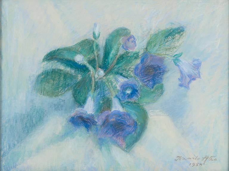 Kaarlo Enqvist-atra, Blå blomma.