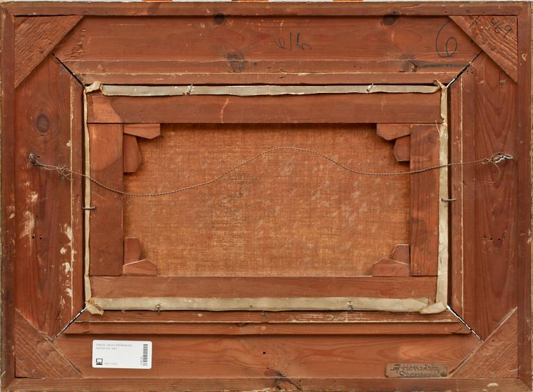 DAVID RÖNNBERG, olja på duk, sign.