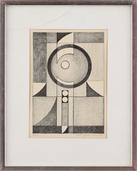 VILHELM BJERKE-PETERSEN, grafiskt blad, signerad och numrerad 68/150.