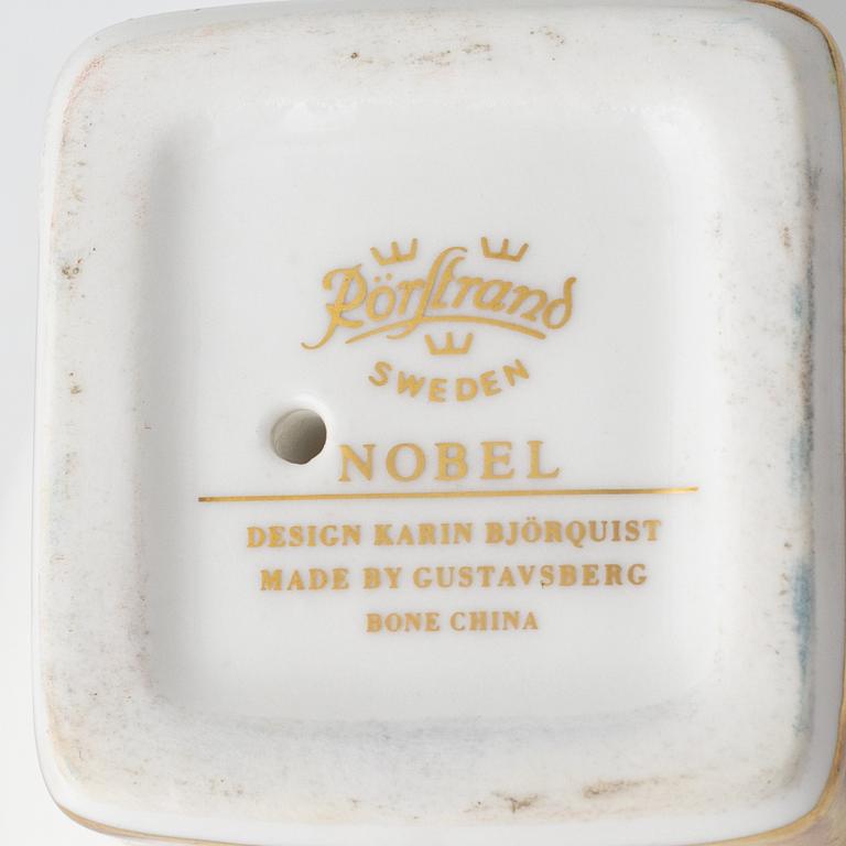 Karin Björquist, a group of twelve 'Nobel' bone china service parts, Rörstrand.