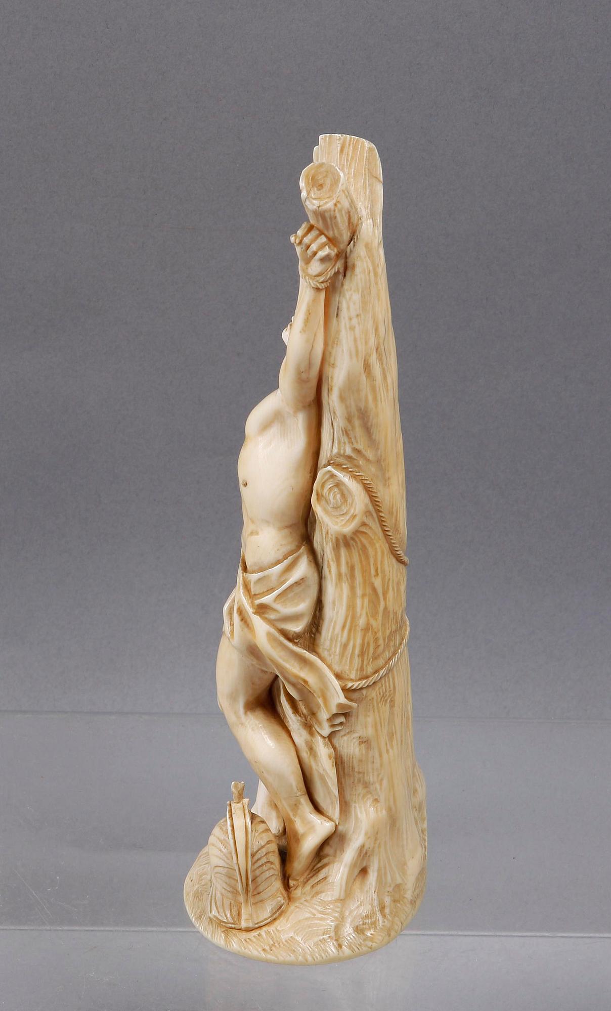 SKULPTUR, ben, mellaneuropa, 1800/1900-tal.