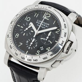 OFFICINE PANERAI, Luminor Daylight, chronograph, wristwatch, 44 mm.