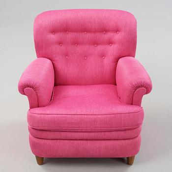 A Josef Frank easy chair, Svenskt Tenn, model 568.