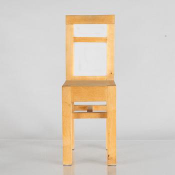 Mats Theselius, chair prototype, likely a unique piece, 1991.