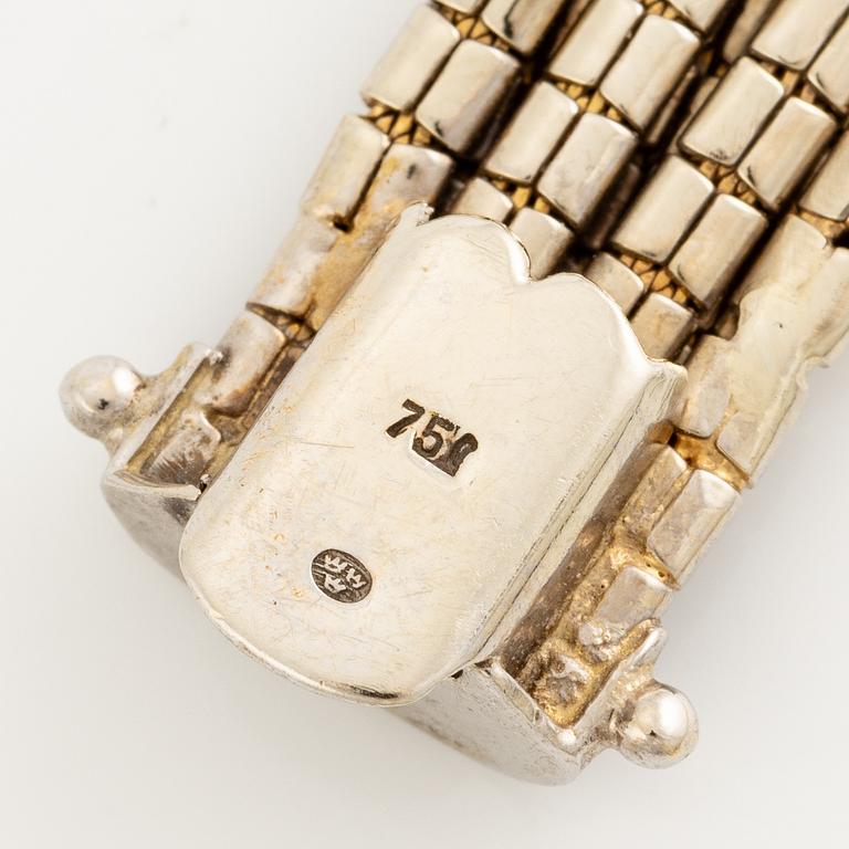 Bracelet 18K white gold.