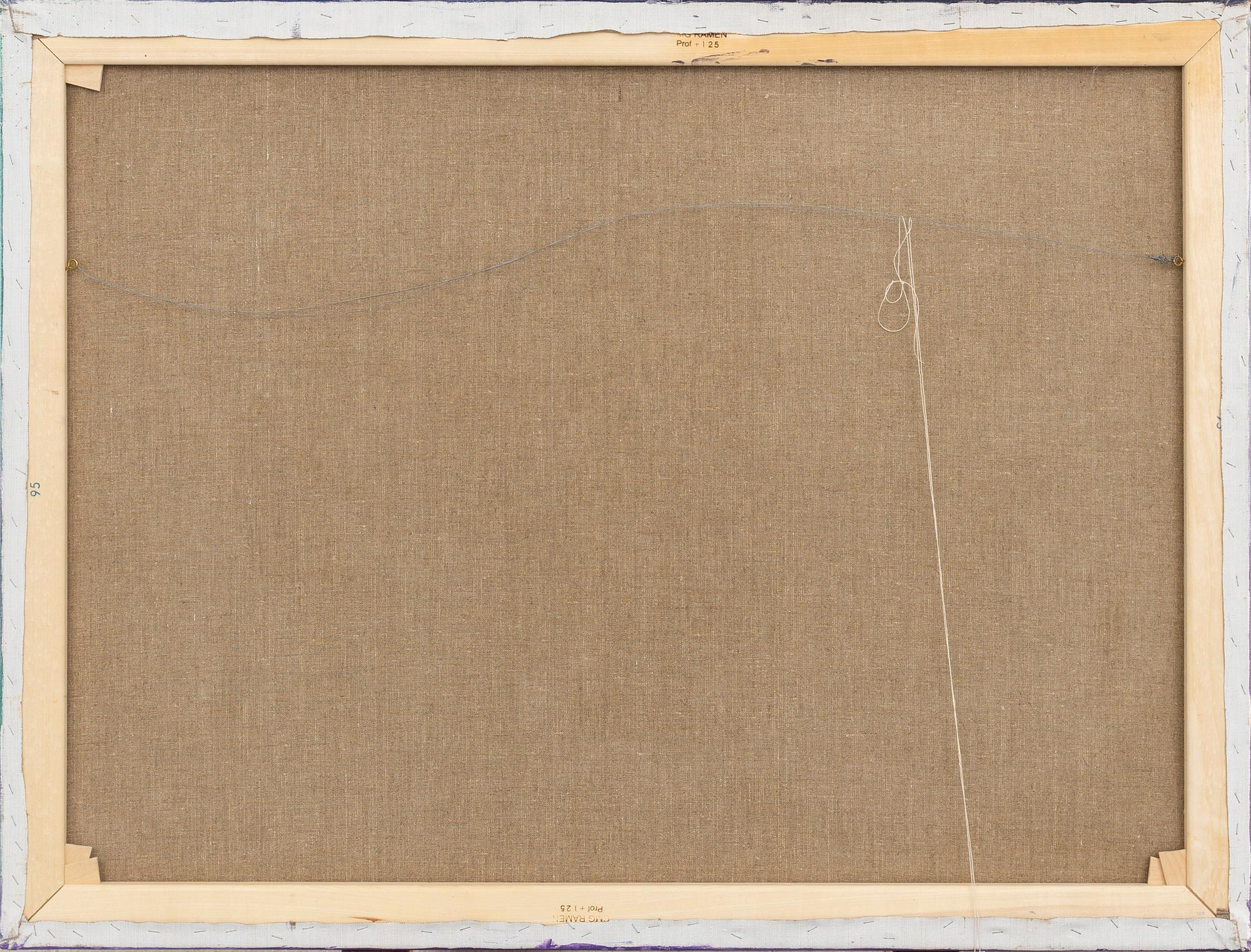 KARIN SVERENIUS HOLM, oil on canvas, signed and dated 2007.