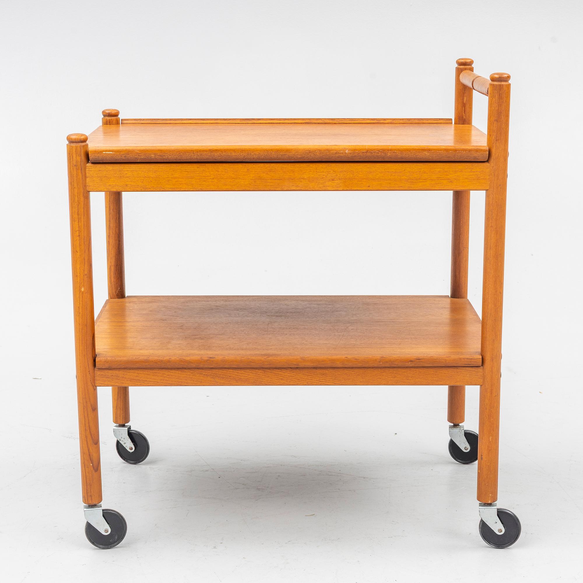 Serveringsvagn, 1900-talets mitt.