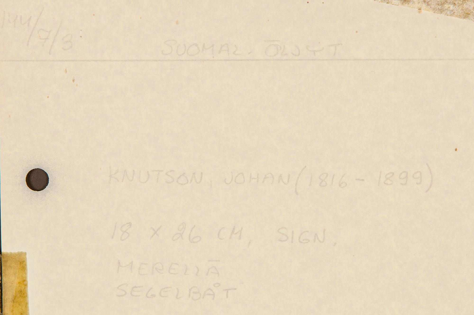 Johan Knutson, Kustvy.