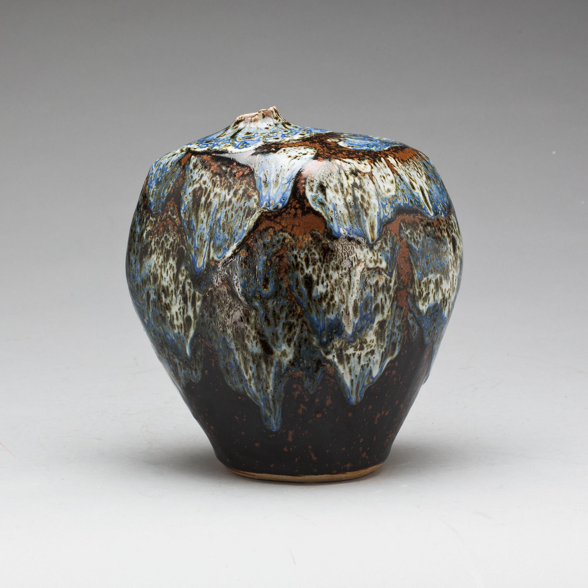 VAS, stengods, Erik Plöen, Norge, signerad.