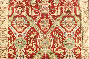 A Mamluk carpet, c. 316 x 242 cm.