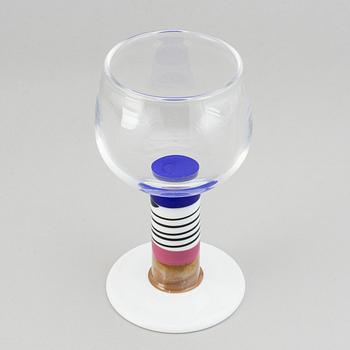 Gunnar Cyrén, a 'Pop' goblet, Orrefors.