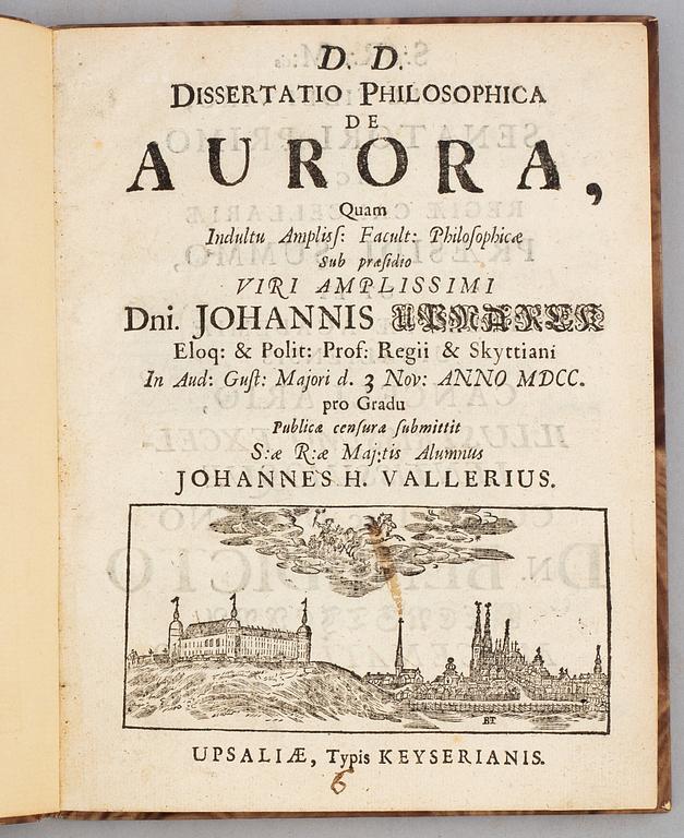 Astronomi, tre böcker 1700-1778 (3 vol).