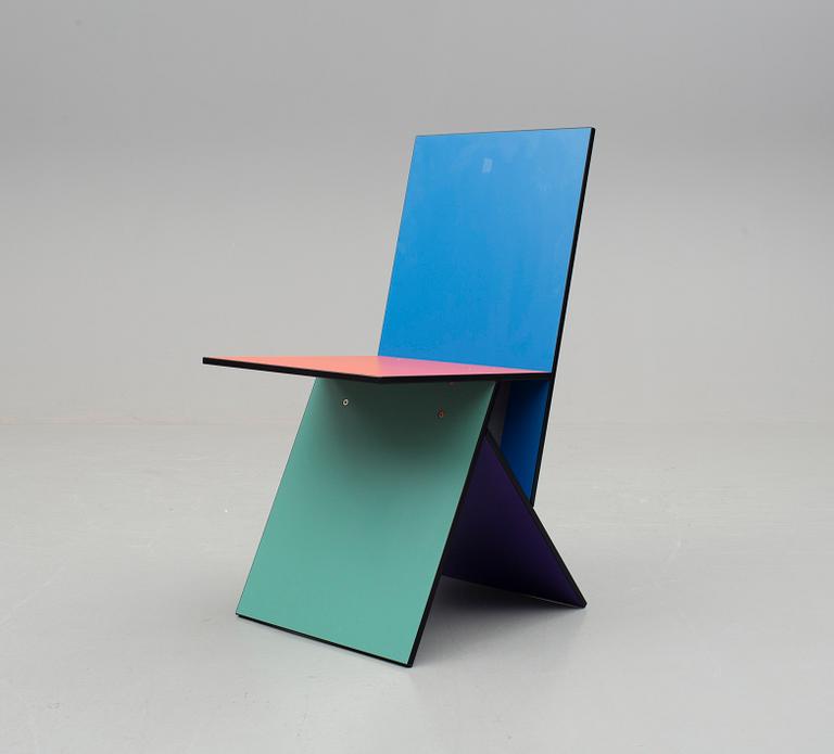 VERNER PANTON, stol, "Vilbert" för IKEA, 1993-94. 1900-tal.
