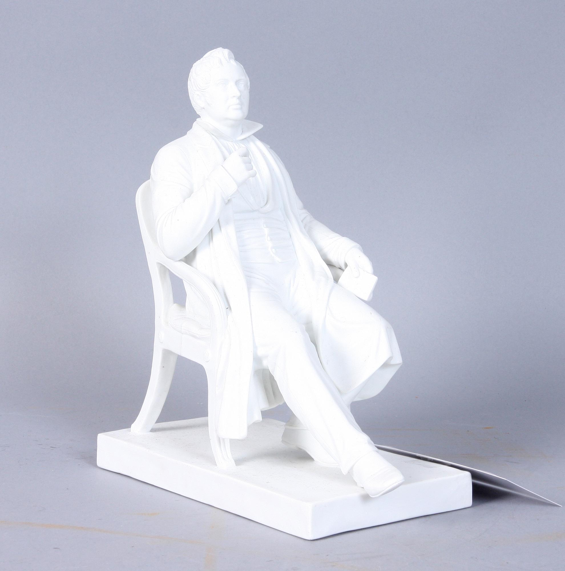 FIGURIN, parian, Kongl Dansk, stmpl "Eneret".