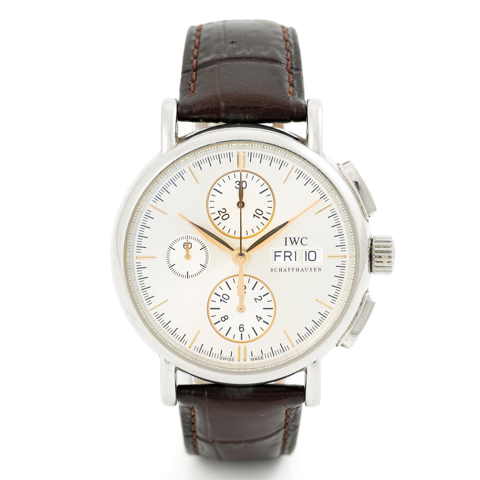 IWC, Portofino Chronograph, wristwatch, 41 mm.