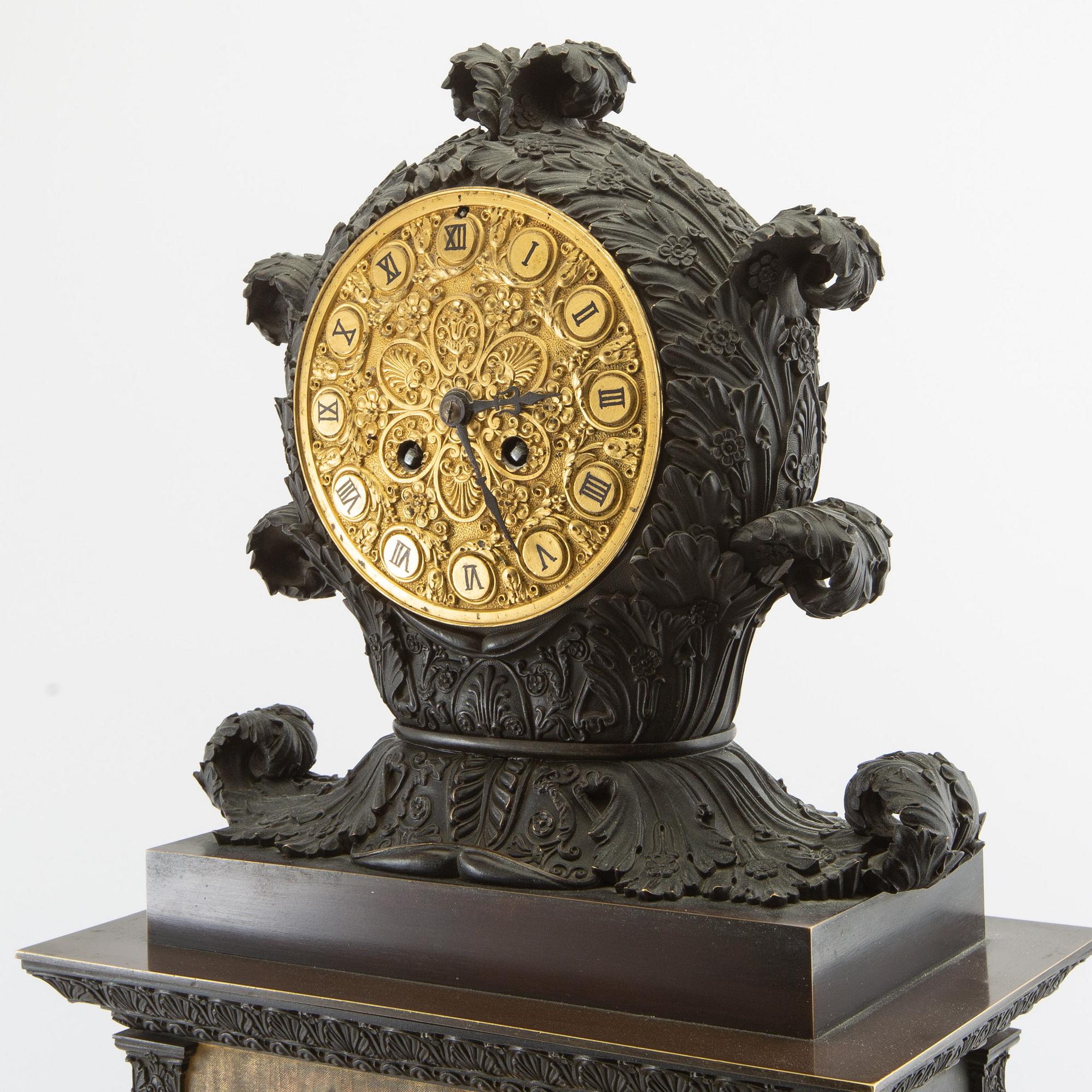 Table pendulum clock, France, mid / late 19th century.