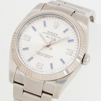 ROLEX, Oyster Perpetual, Air-King, Chronometer, armbandsur, 34.5 mm.