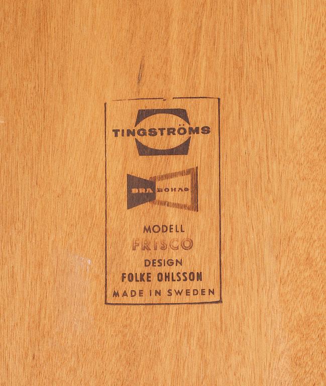 SOFFBORD. "Frisco" design Folke Olsson, för Bra Bohag.