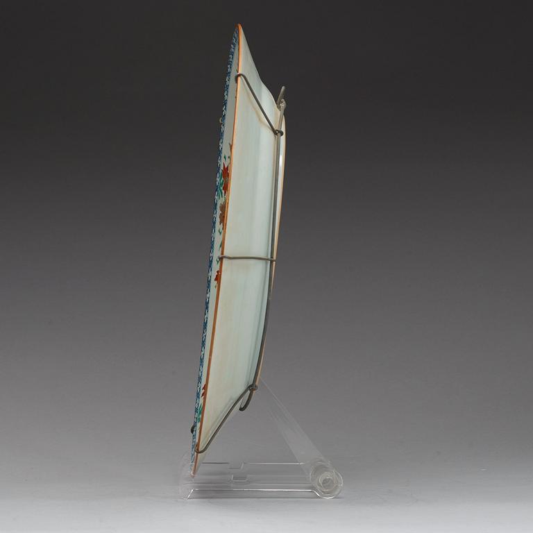 FAT, porslin, Qingdynastin, 1700-tal.