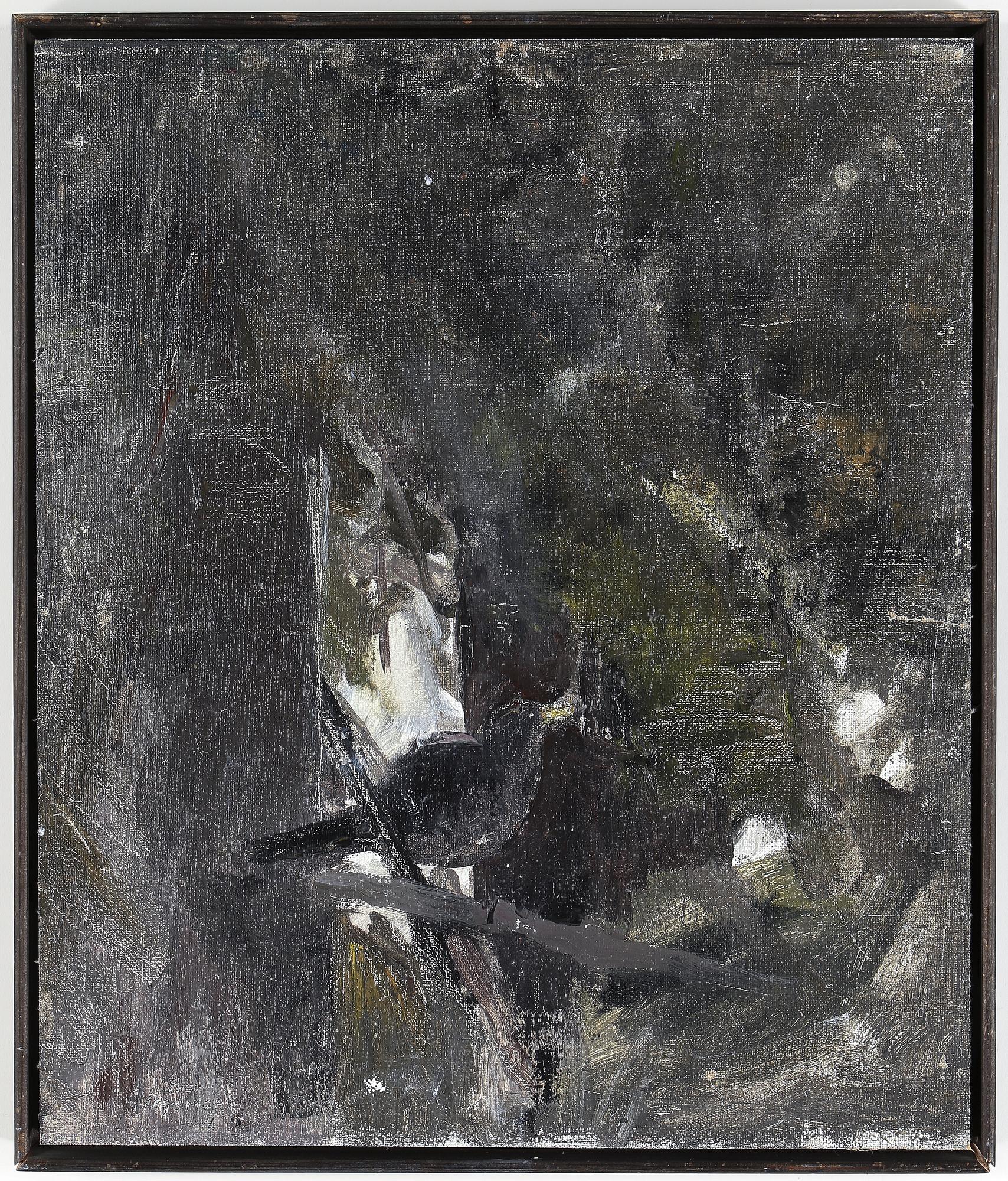 BROR INGEMAR FRÖBERG, olja på pannå, signerad.