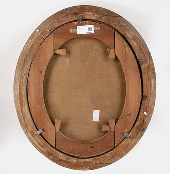 OKÄND KONSTNÄR, olja på duk, ej signerad, 1800-tal.