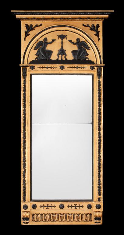SPEGEL. Sengustavianskt stockholmsarbete, omkring år 1800.