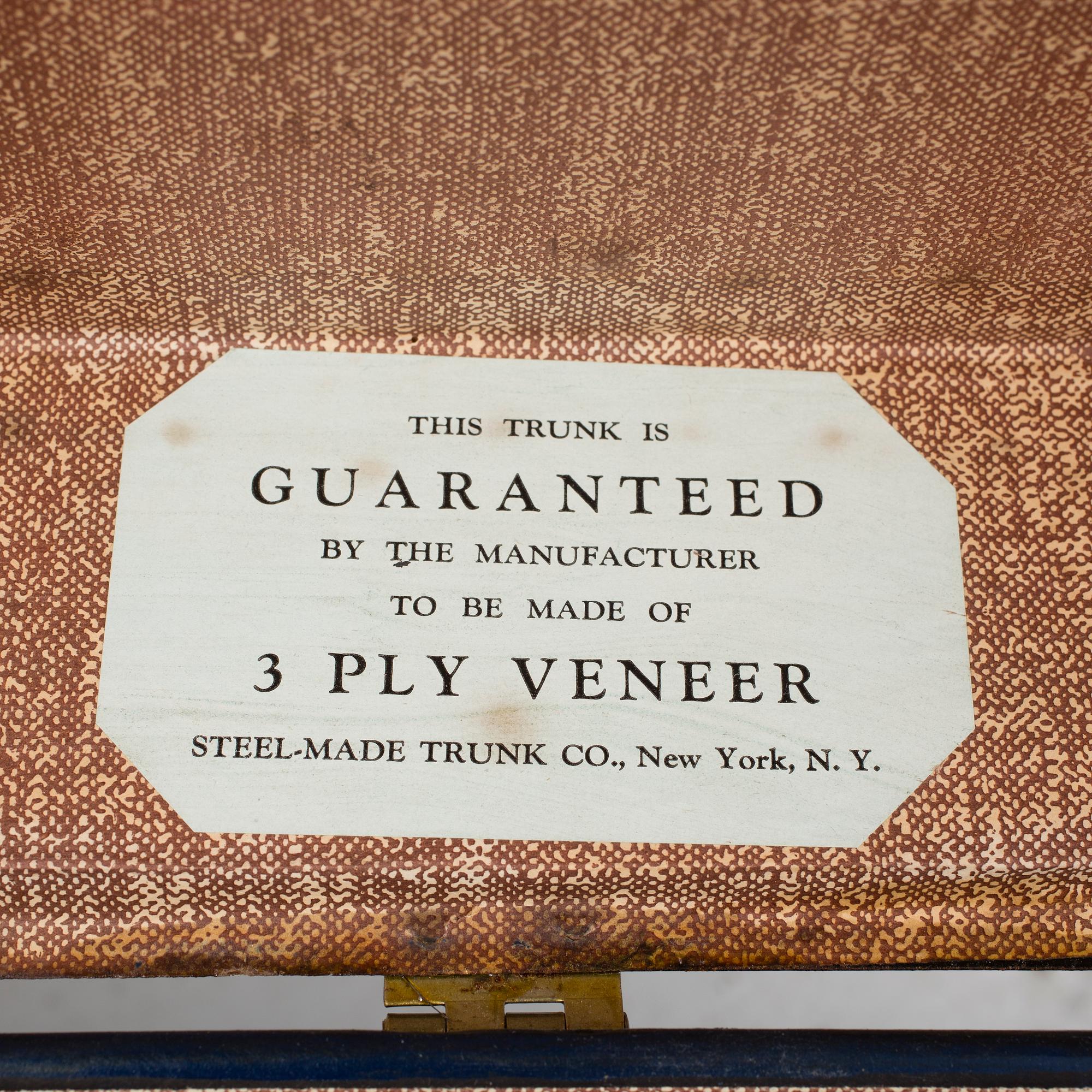 RESEKOFFERT, 1900-talets första hälft.