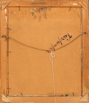 GUNNAR JONN, oil on panel, signed and dated -52.