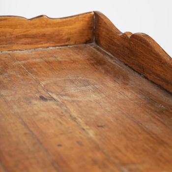 A Swedish rococo chamberpot cupboard, later part 18th century.