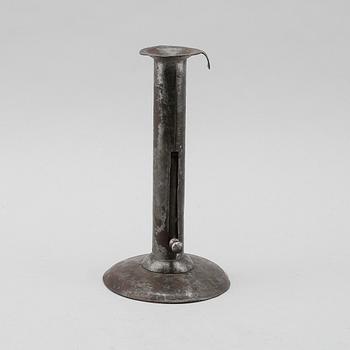 LJUSSTAKE, plåt, 1700-tal.