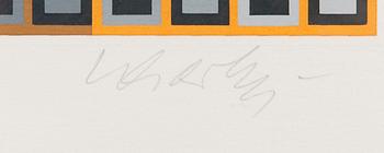 VICTOR VASARELY, serigraph, signed and marked 9/250.