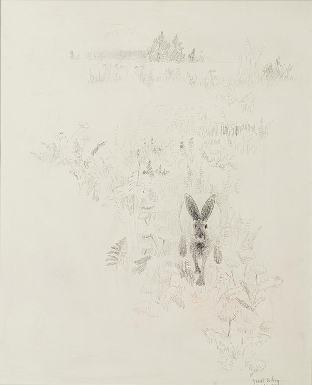 Harald Wiberg, Hare på fält.