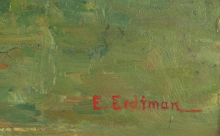 Elias Erdtman, Summer Landscape.
