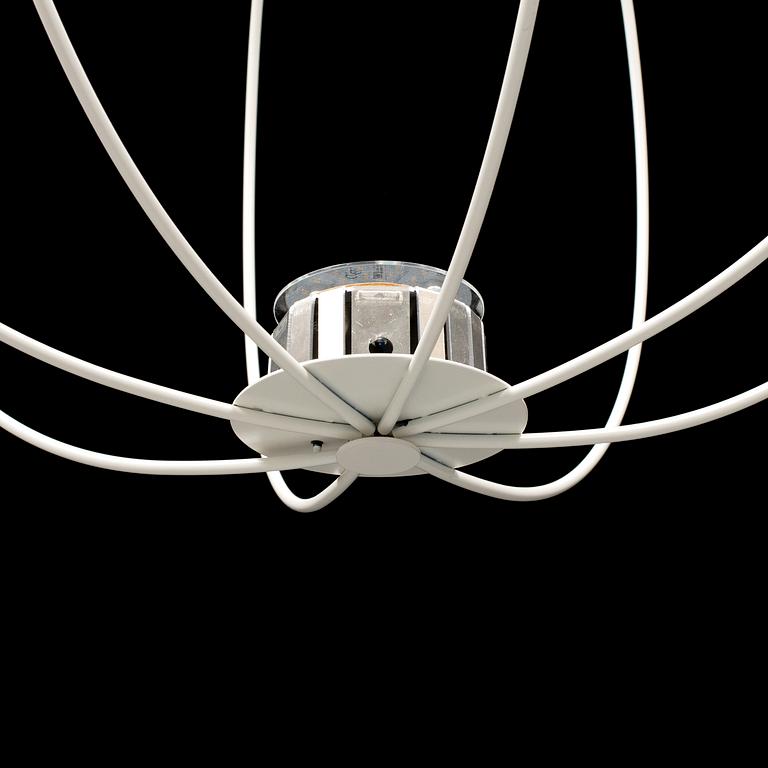 a 'Hoop' ceiling lamp by Front design for Zero.