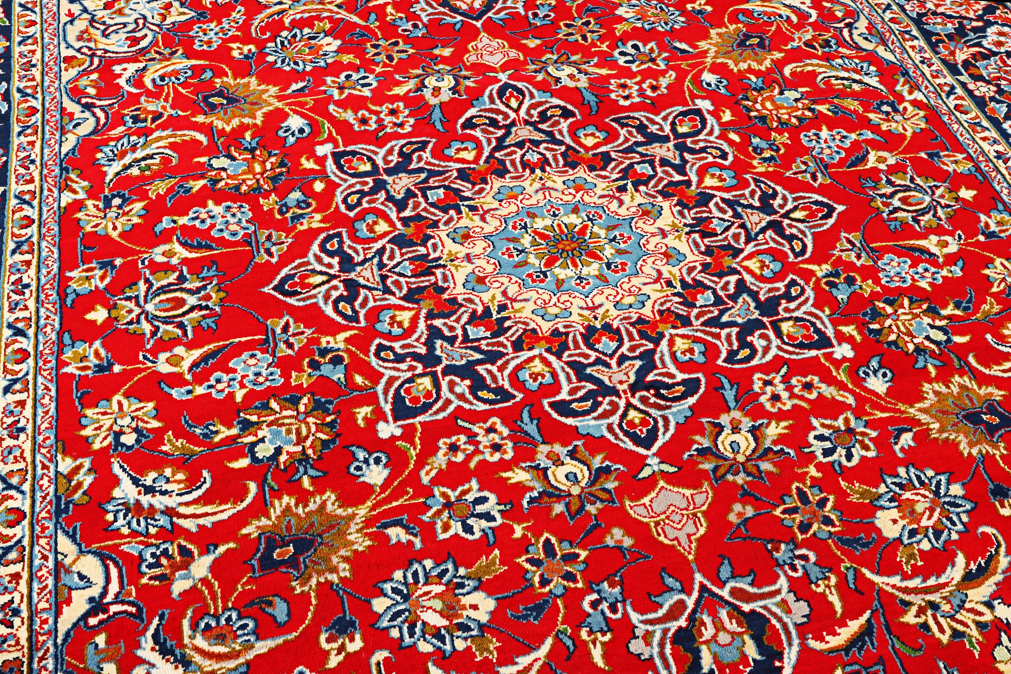 A Najafabad carpet, c. 330 x 233 cm.