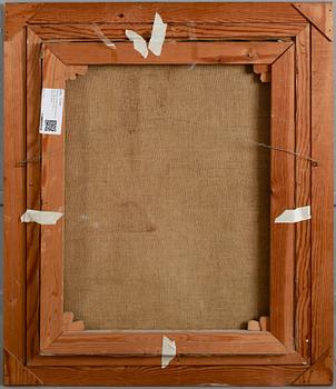 OKÄND KONSTNÄR, olja på duk, signerad Keve -d, daterad 1956.