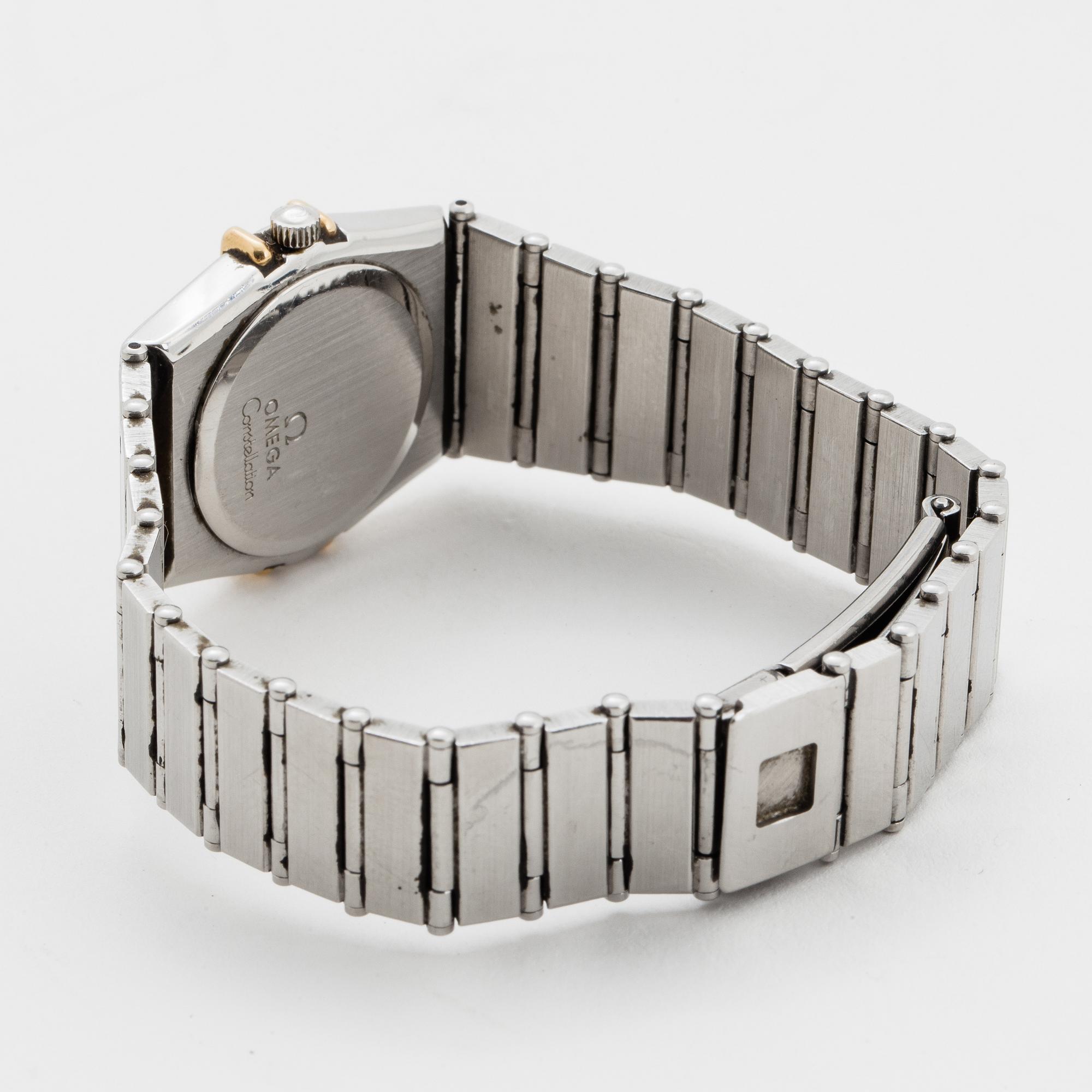 Omega, Constellation, wristwatch, 22,5 mm.