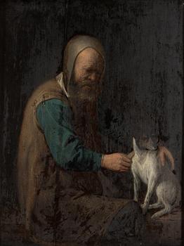 DAVID RYCKAERT D.Y, ett par, tillskrivna, olja på pannå, ej signerade.