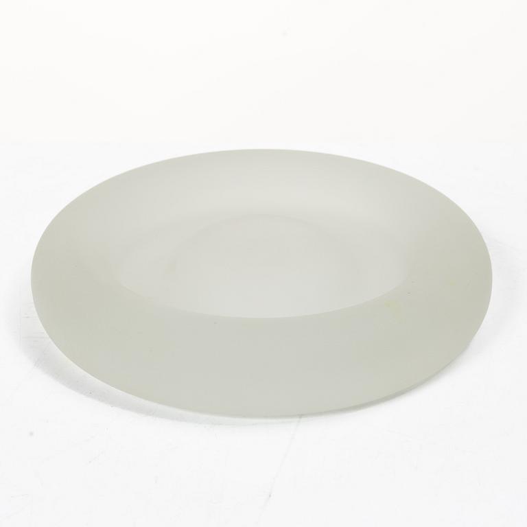 Enzo Mari, Bowl, glass, Danese, Italy.