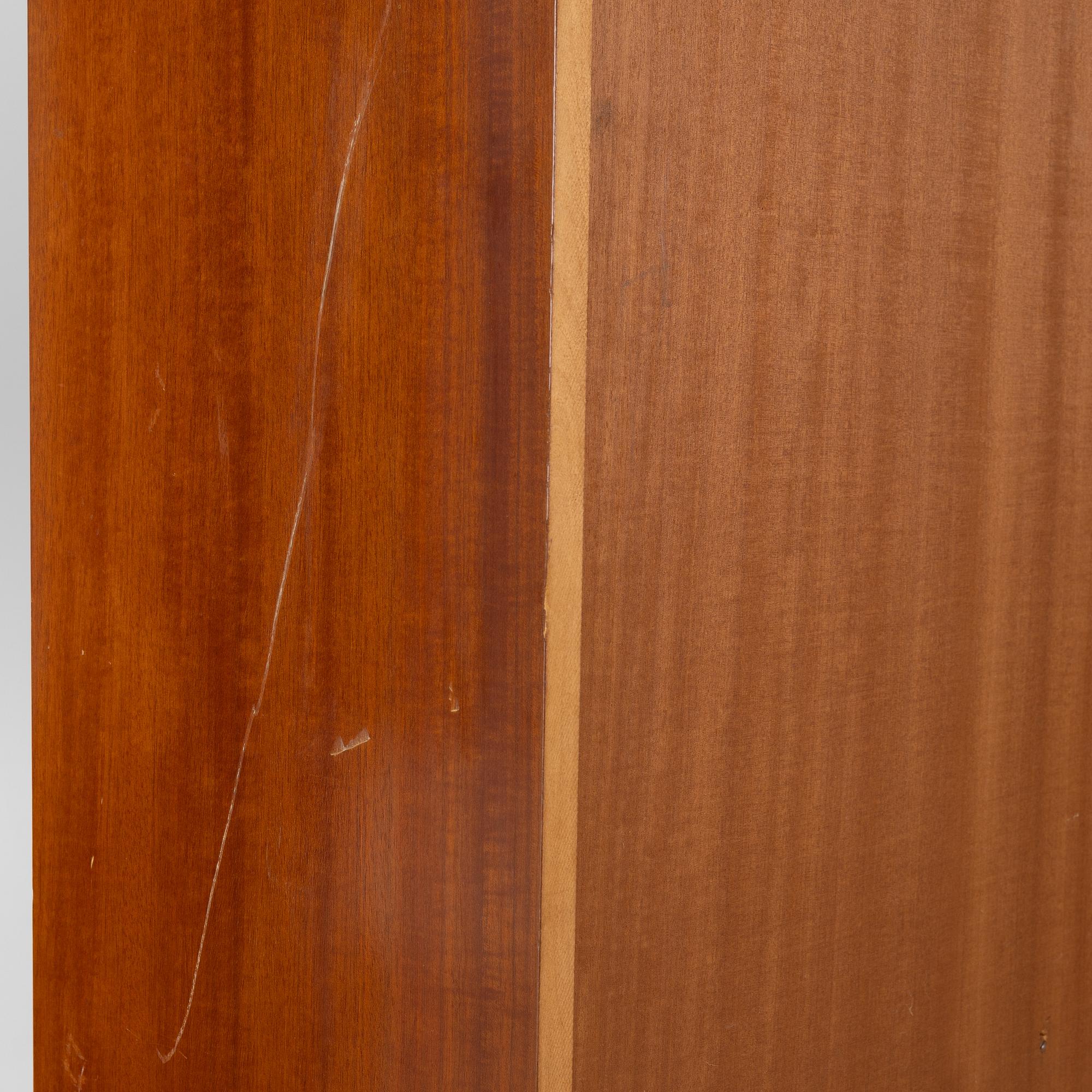 David Rosén, bookcases, 3 pcs, Nordiska Kompaniet, 1950s.