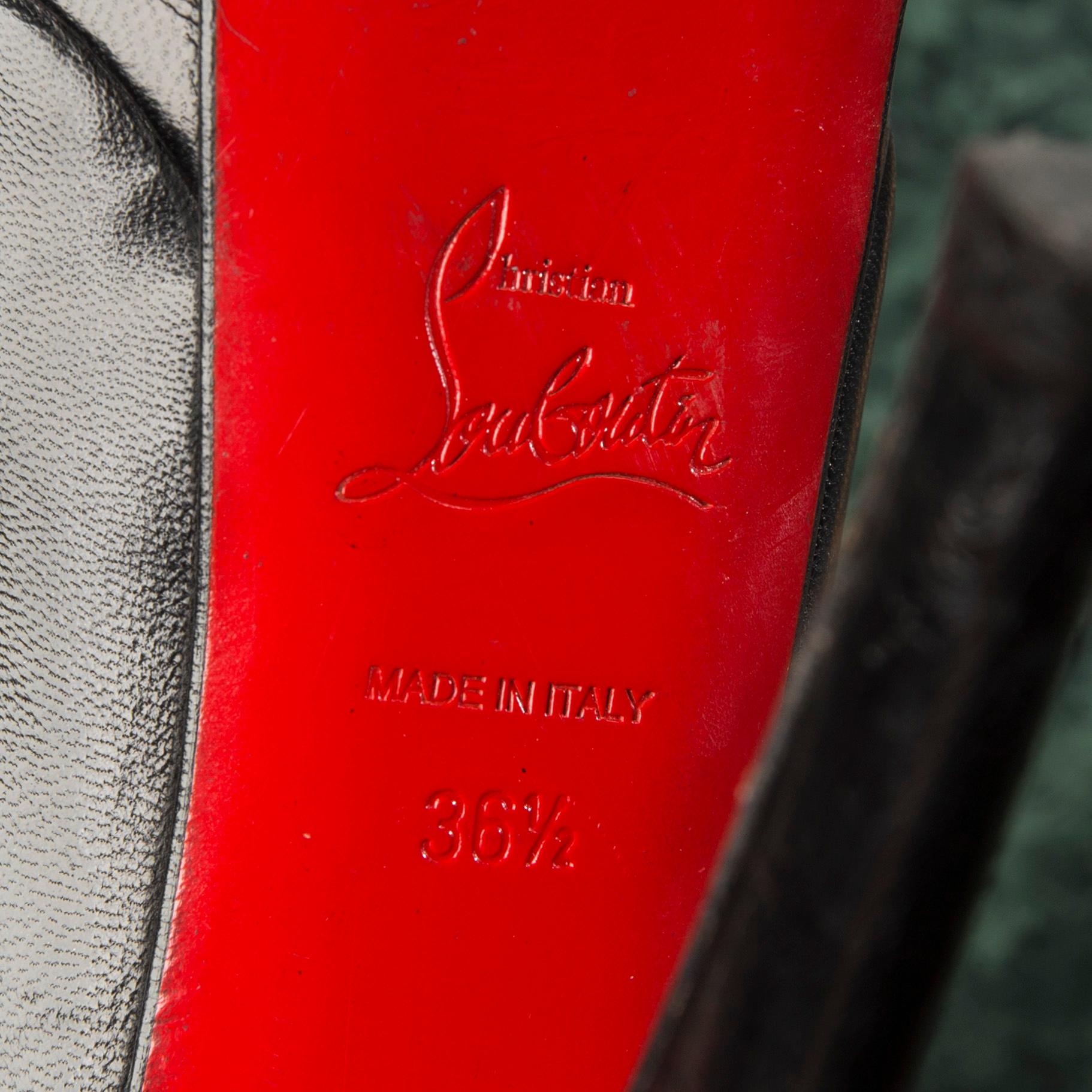 PUMPS, "Bianca 140", CHRISTIAN LOUBOUTIN,  storlek 36,5..