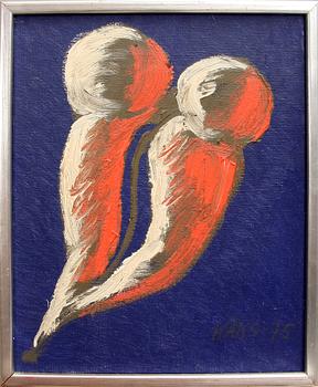 OLLE KÅKS, olja på duk. Sign o dat -75.