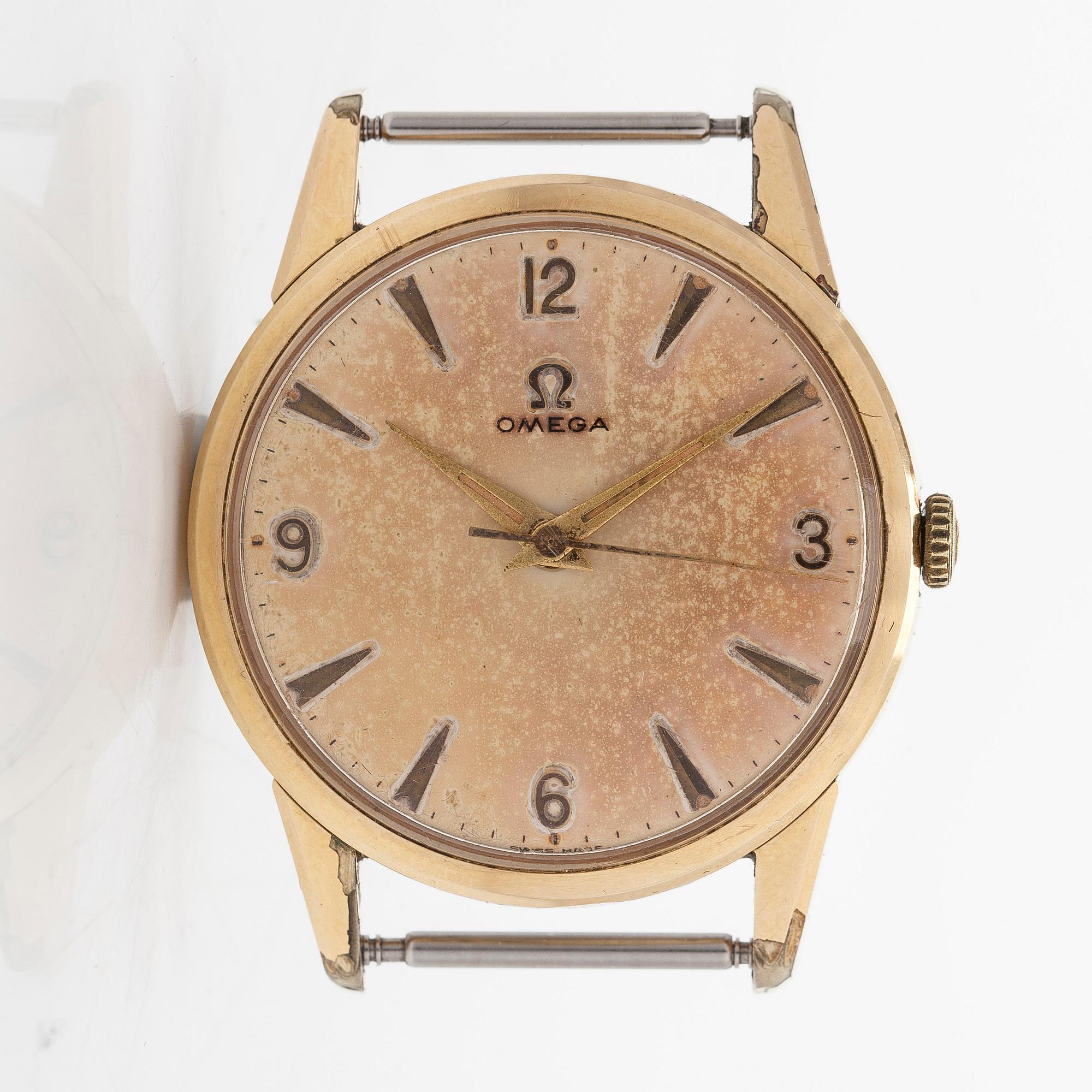 Omega, wristwatch, 34 mm.