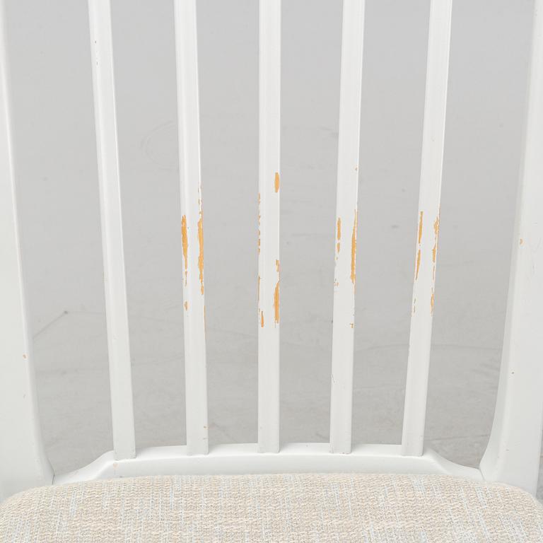 Carl Malmsten, a dining table and a set of six chairs, 'Herrgården' for Bodafors.