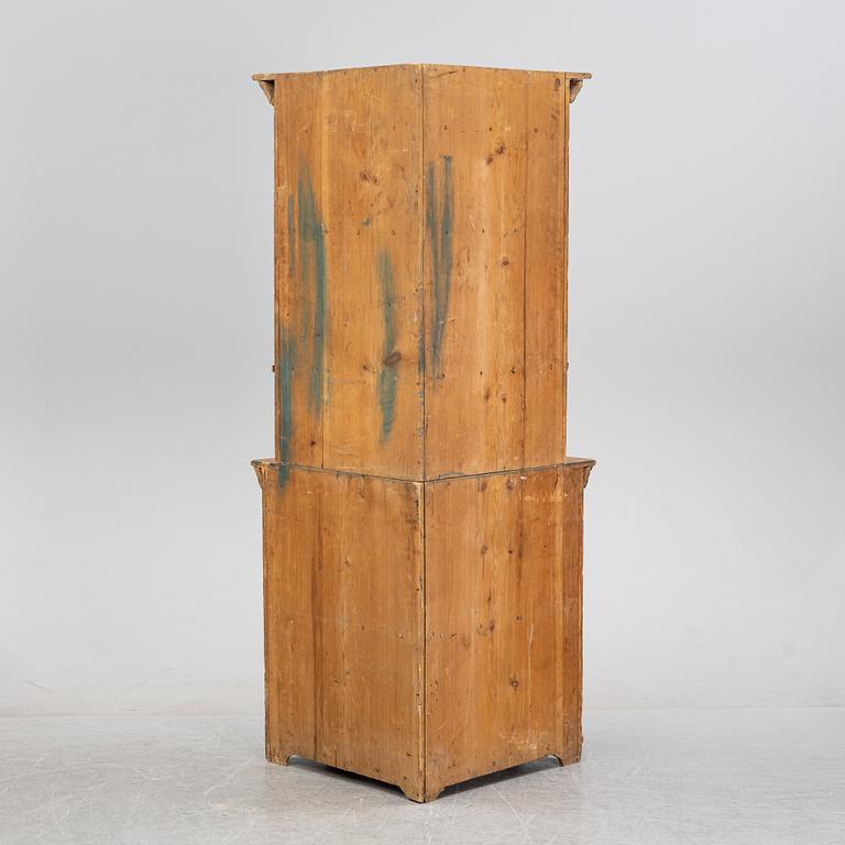 Skänkskåp, allmoge, Hälsingland, daterat 1831.