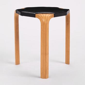 Alvar Aalto, a stool model "X600", Artek, Finland 1960s.