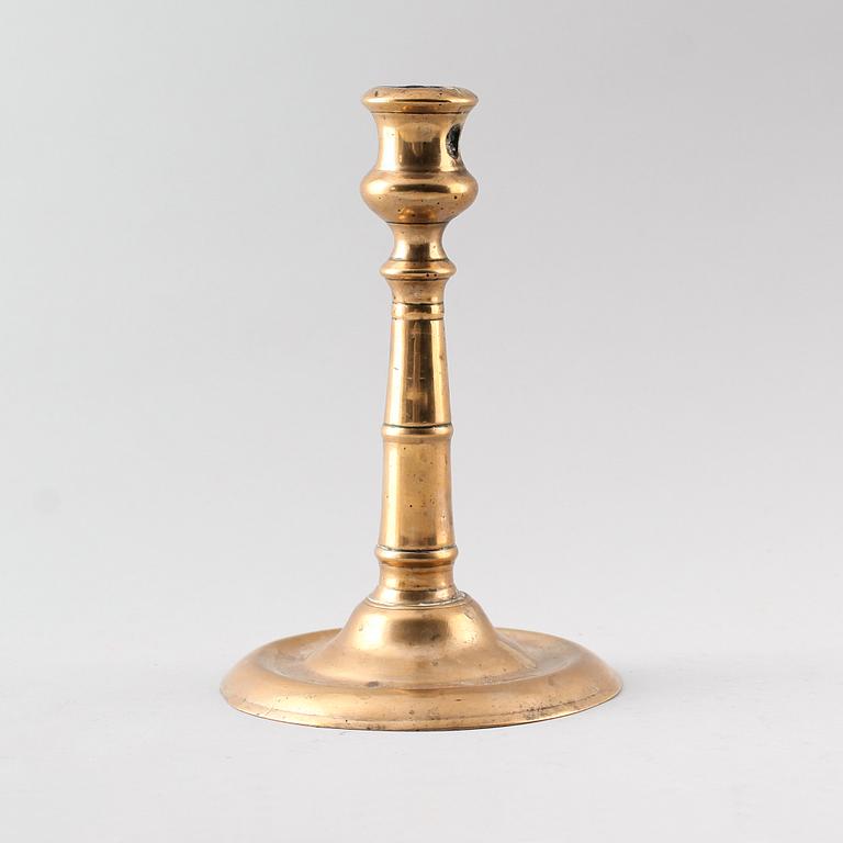 LJUSSTAKE, mässing, 1500-tal.