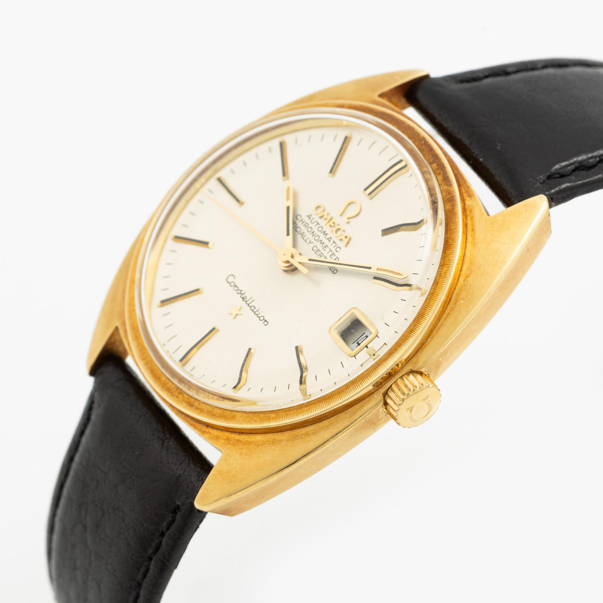 Omega, Constellation, "C", Chronometer, wristwatch, 34,5 mm.