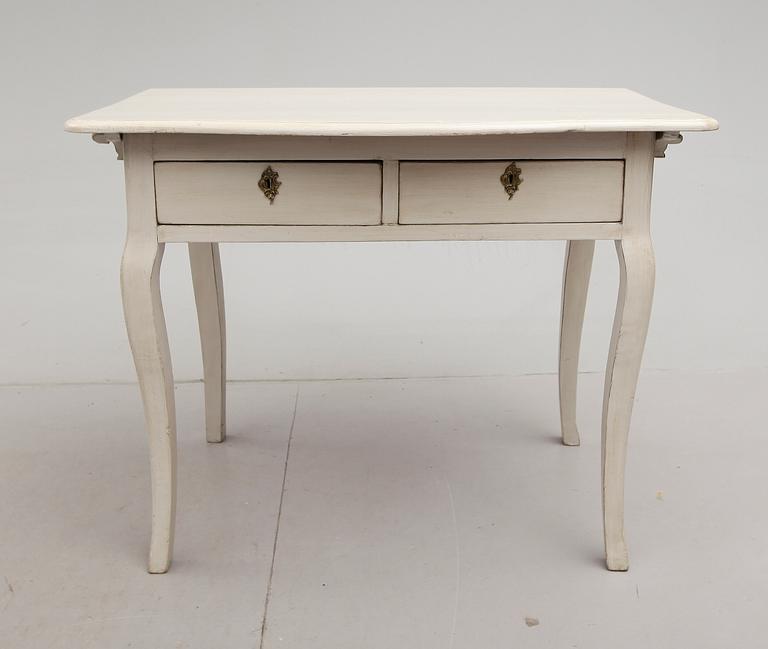 SKRIVBORD, rokokostil, 1800-talets mitt.